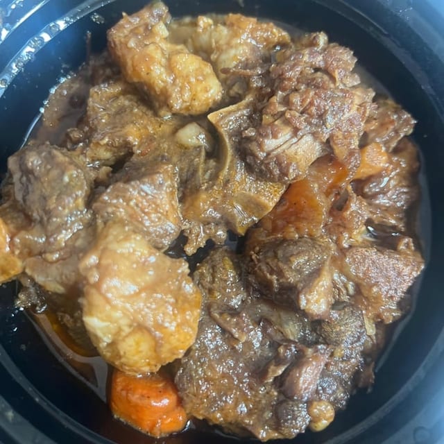 Oxtail Stewed.