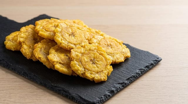 Tostones / Fried Plantains.