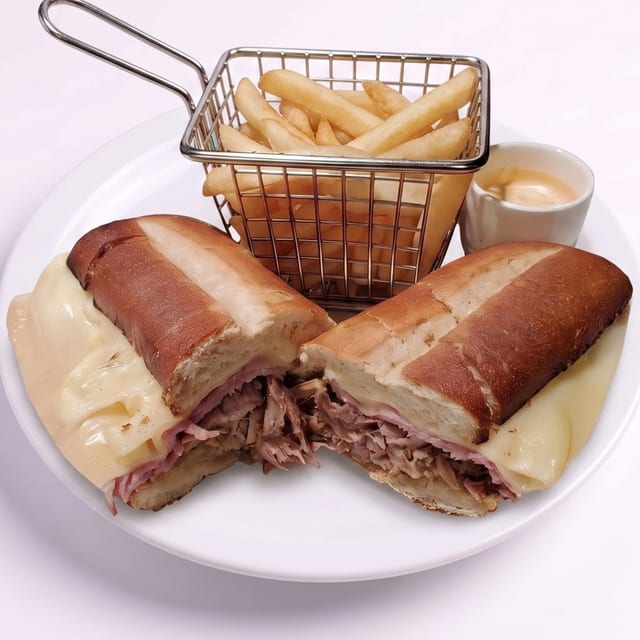 Cubano Sandwich / Cuban Sandwich.