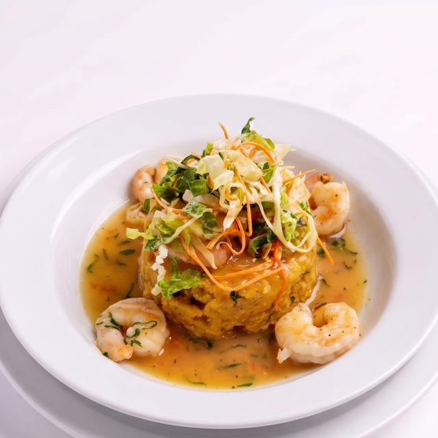Asopao de Camarones.