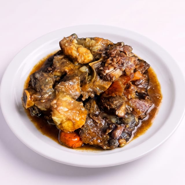 Oxtail Stewed.